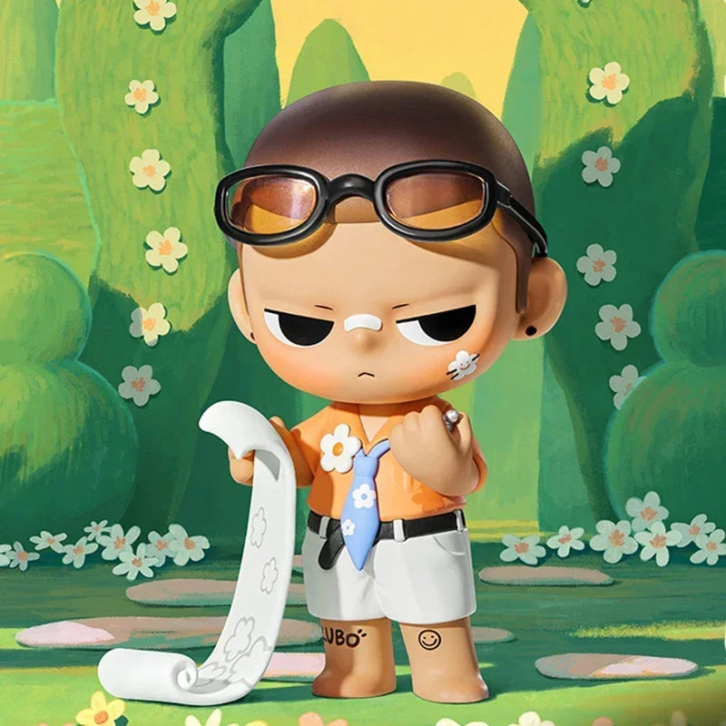 POP MART main dans la main série boîte aveugle jouets Kawaii Anime figurine Surprise boîte mystère poupées filles cadeau