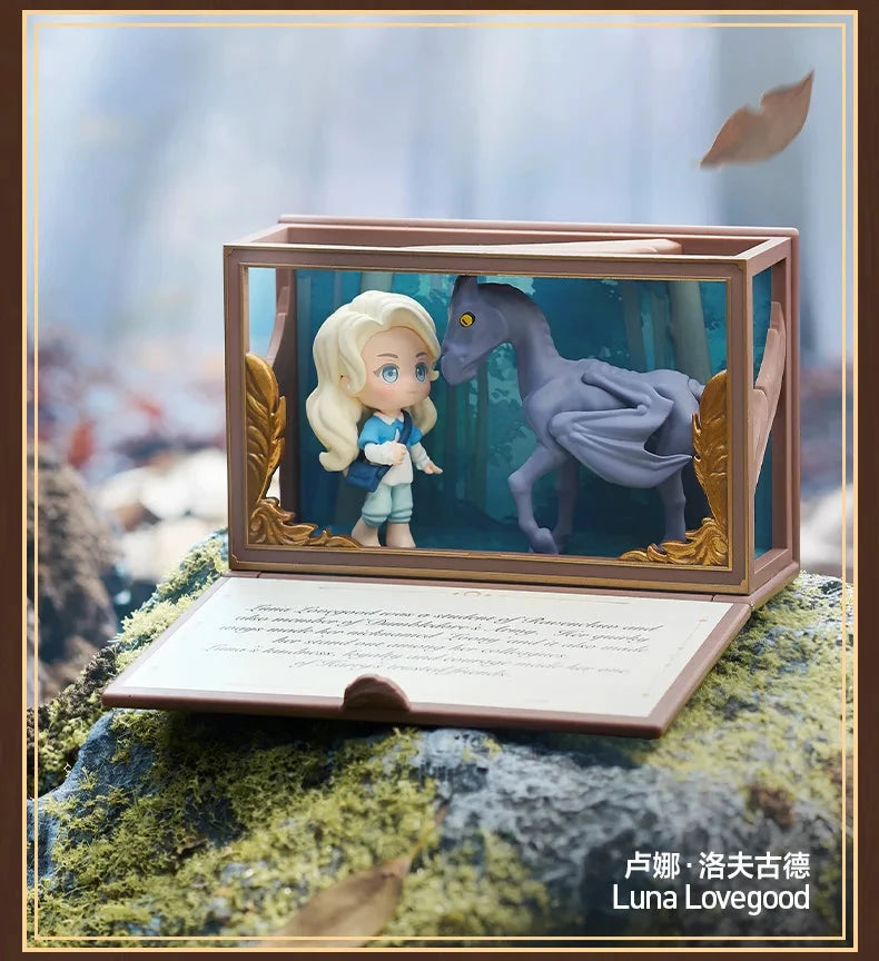 POPMART Harry Potter Hogwarts Biographical Series Blind Box Guess Bag Original Toys Cute Doll Anime Figure Ornaments Gift