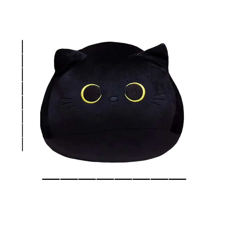 Coussin peluche chat elfe