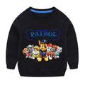 Niedlicher Paw Patrol Hoodie für Sport, Freizeit, mit Paw Patrol-Motiven, Patchwork-Design, Pullover, Herbst, Sportbekleidung, Geburtstagsgeschenk, 2024