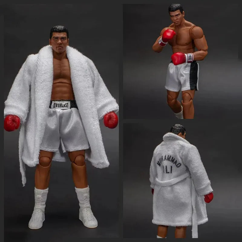Boxer Champion Ali figurine ornements de bureau poupée 18 cm PVC Cassius Marcellus Clay Jr figurines Collection modèle mobile jouets