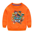 Niedlicher Paw Patrol Hoodie für Sport, Freizeit, mit Paw Patrol-Motiven, Patchwork-Design, Pullover, Herbst, Sportbekleidung, Geburtstagsgeschenk, 2024