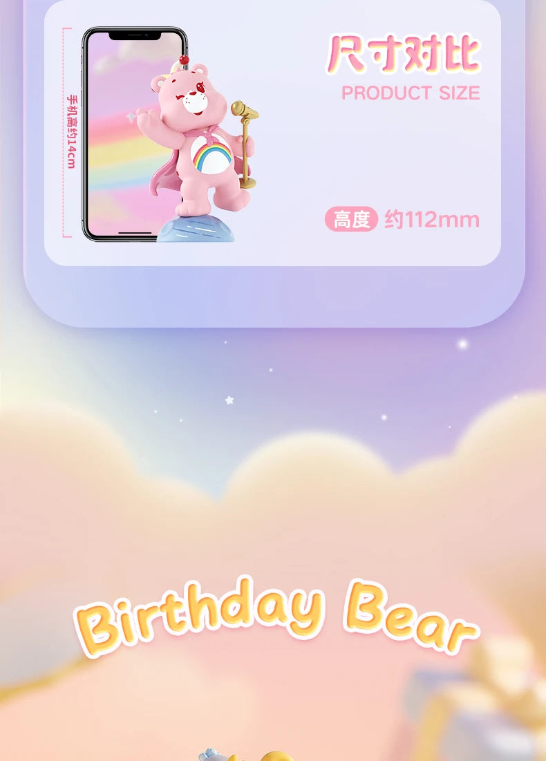 Handgefertigte PVC-Überraschungsbox mit Cartoon-Bären