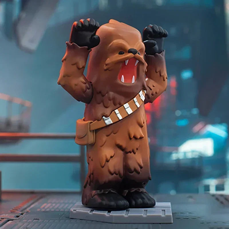 POP MART Star Wars série boîte aveugle devinez sac boîte mystère jouets poupée mignon Anime Figure ornements cadeau