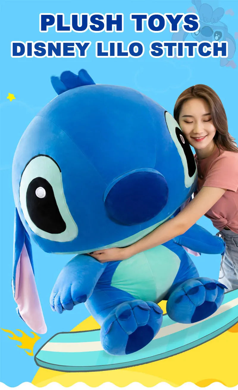 MINISO Peluche Géante Lilo & Stitch – Modèles Couple 60 cm