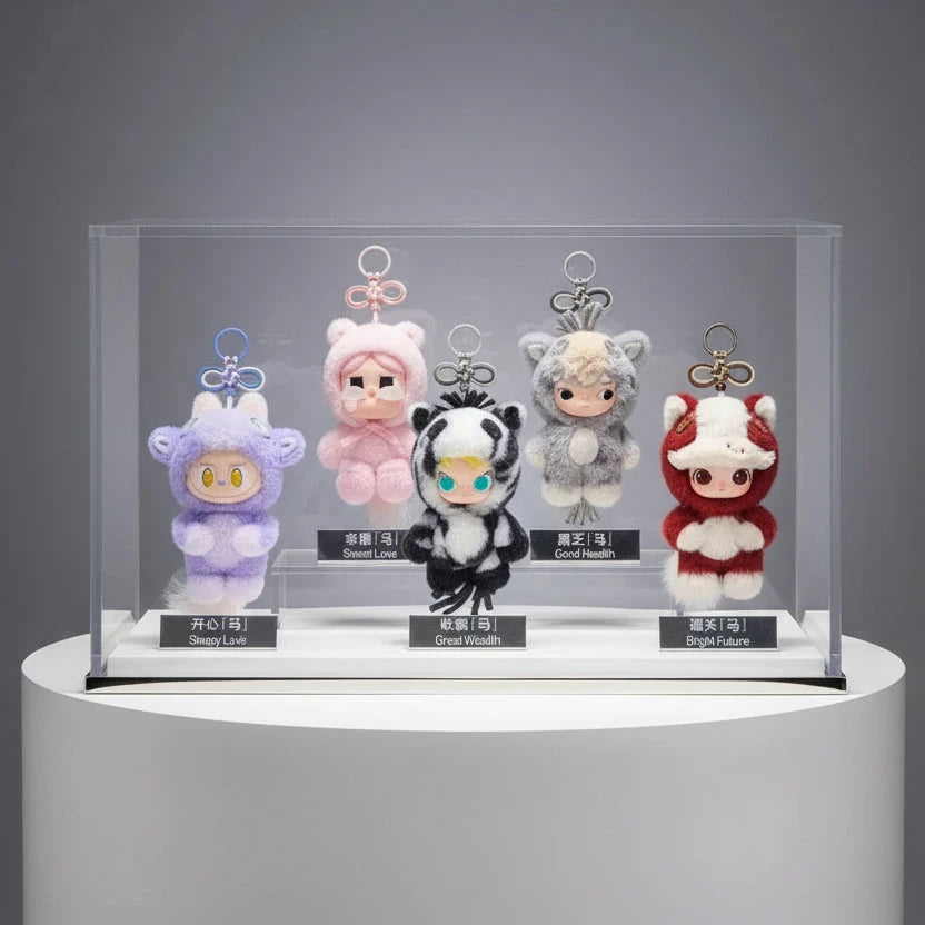 POP MART Have A Good Run Series - Blind Box Plush Keychain