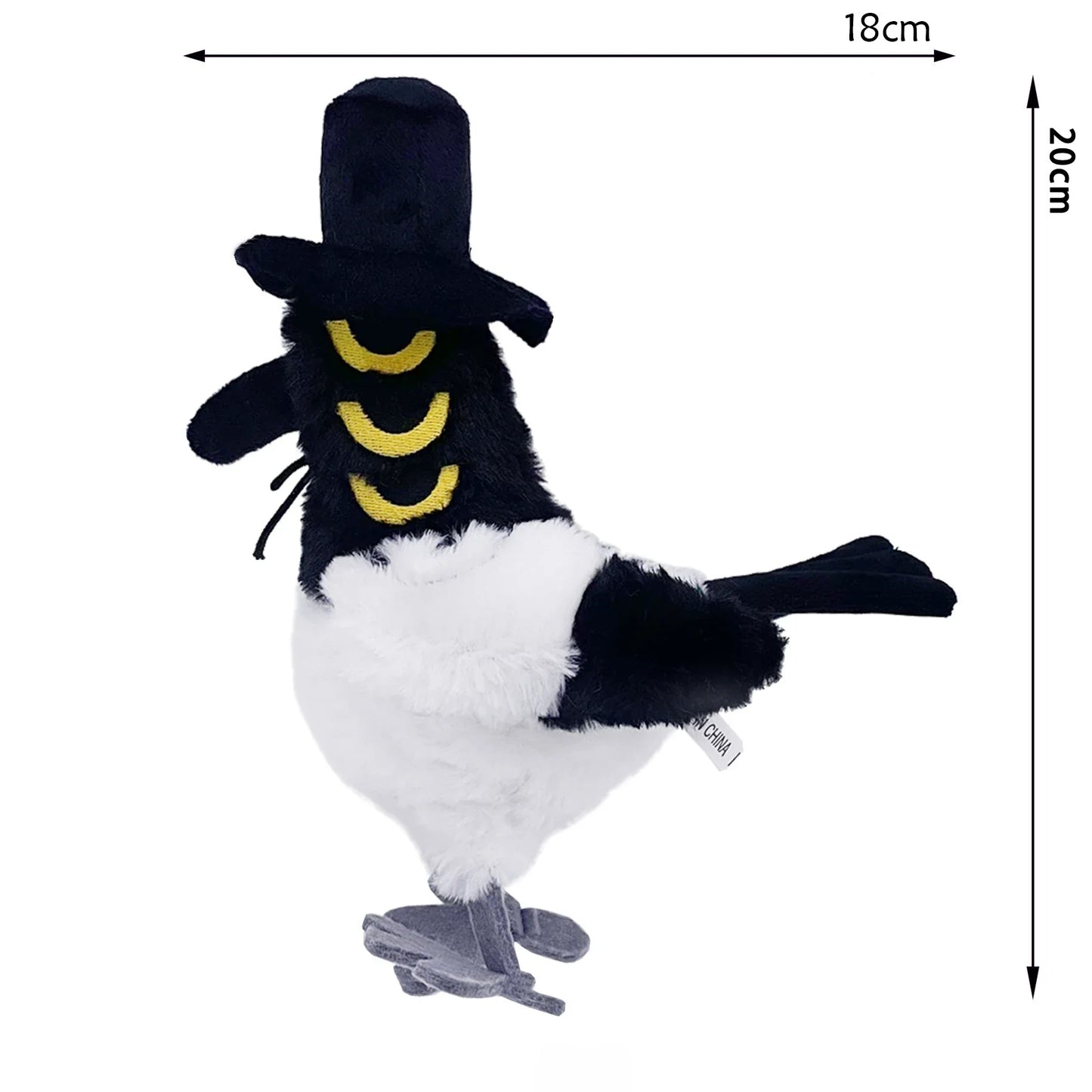 Nouveau Anime Kpop démons chasseurs en peluche mignon violet tigre noir chapeau pie monstre chasse fille groupe en peluche pour les Fans cadeaux