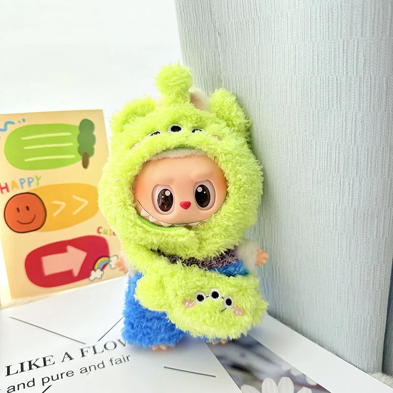 Labubu Vêtements de Poupées Peluche 15-17 cm Dinosaure Requin Abeille