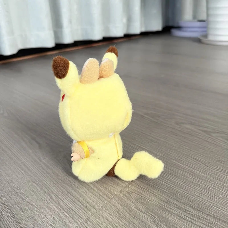 Labubu Ensemble Costume Quatre Styles Pikachu Échelle 1 sur 12