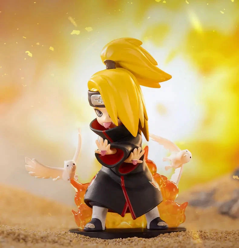 Pop Mart PVC-Figur Naruto Shippuden Akatsuki Arc Blindbox