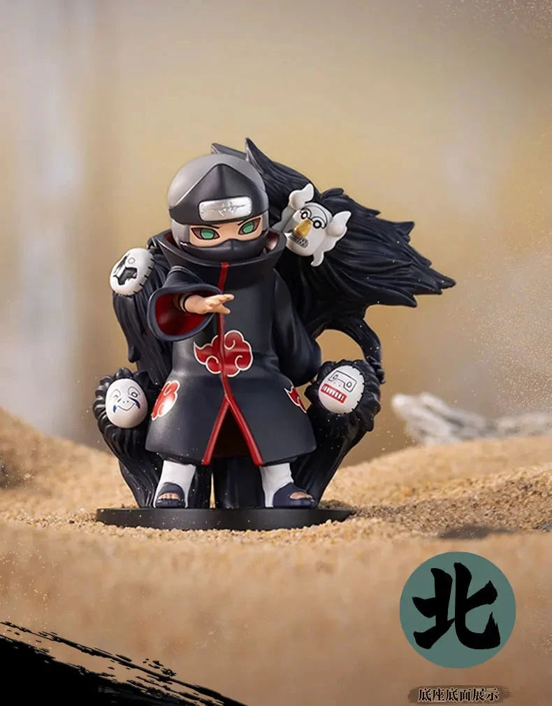 Pop Mart PVC-Figur Naruto Shippuden Akatsuki Arc Blindbox