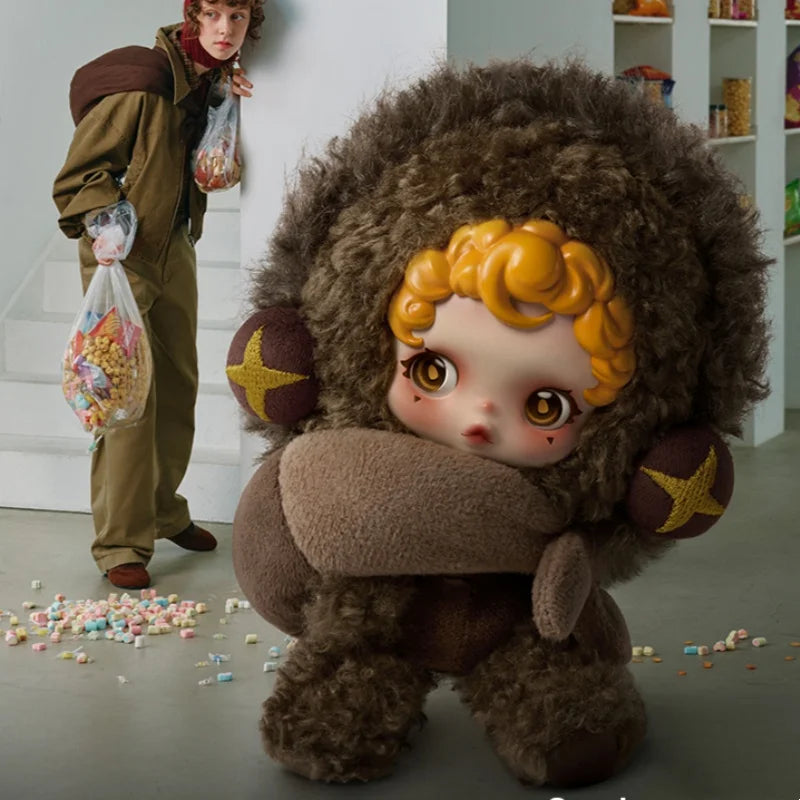 POPMART SKULLPANDA YOU FOUND ME série boîte aveugle devinez sac décoration de bureau modèle mignon cadeau fille sac aveugle jouets Figure d'anime