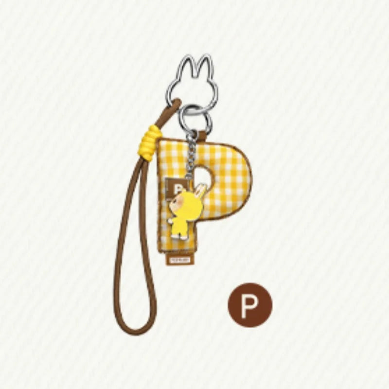 POPMART les monstres broche pour amour série lettre pendentif boîte aveugle devinez sac boîte mystère jouets poupée Anime Figure ornements cadeau