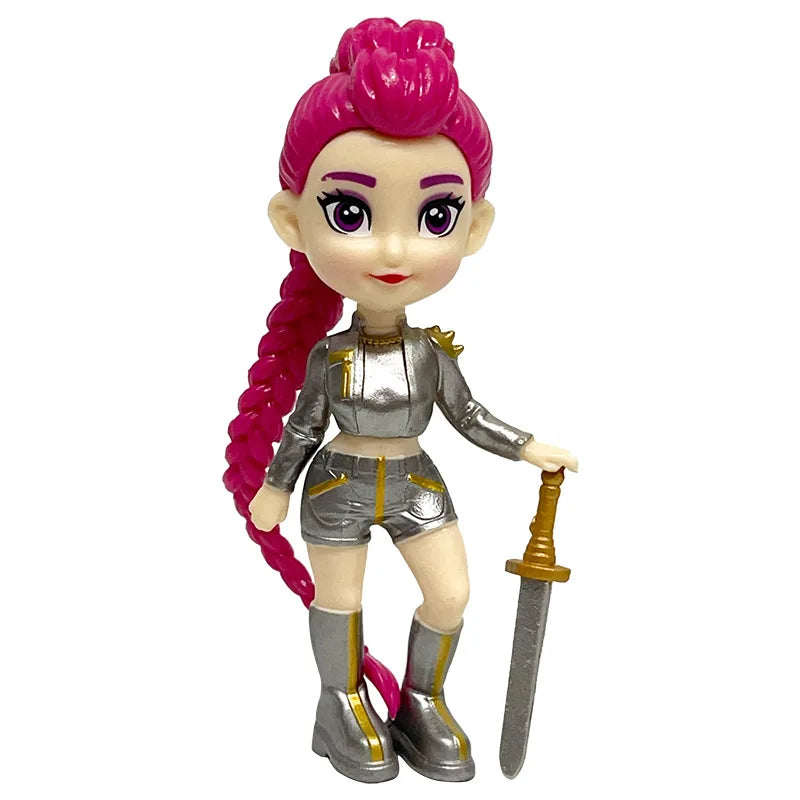 Kpop – figurines de chasseurs de démons en Pvc, Collection de statues, modèle Rumi Mira Zoey, boîte aveugle, jouets pour garçons et filles, cadeau de noël et d'anniversaire, nouveau