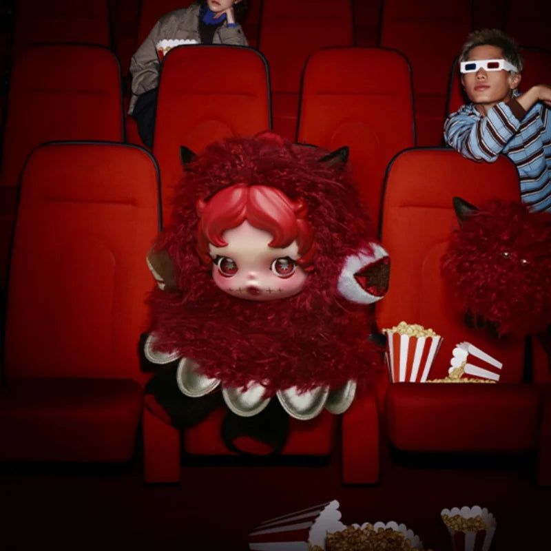 POPMART SKULLPANDA YOU FOUND ME série boîte aveugle devinez sac décoration de bureau modèle mignon cadeau fille sac aveugle jouets Figure d'anime