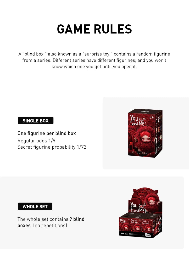 Pop Mart Coffret Double Skullpanda You Found Me Et Mirage Blind Box Duo Exclusif Edition Limitée by POP MART INTERNATIONAL GROUP LIMITED