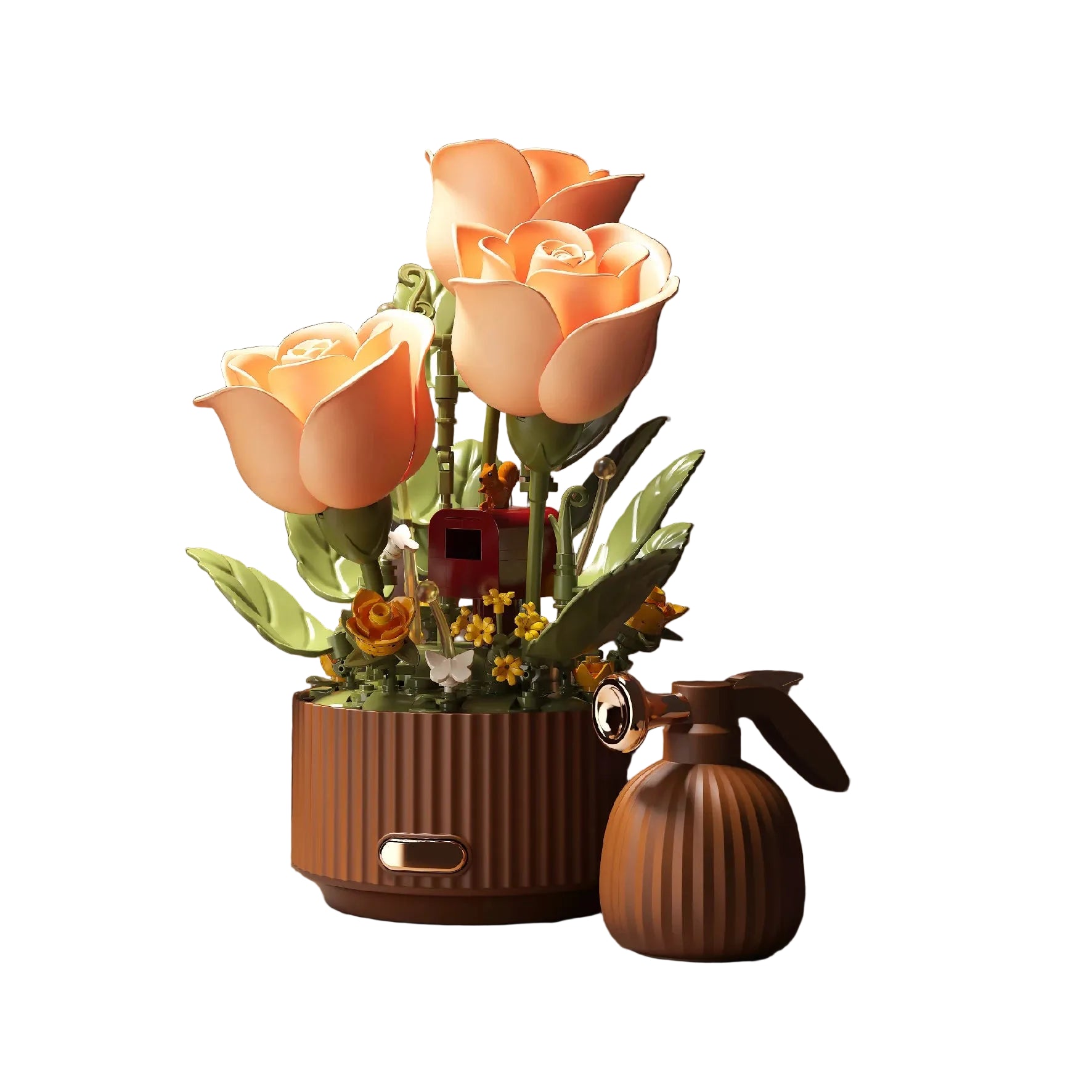 Bouquet de Roses – Kit de Construction 255 Pièces