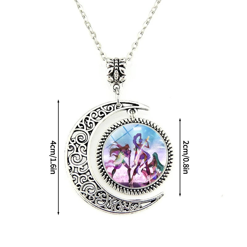 Collier Métal Coeur Démon Pendentif H Couple Kpop Idol