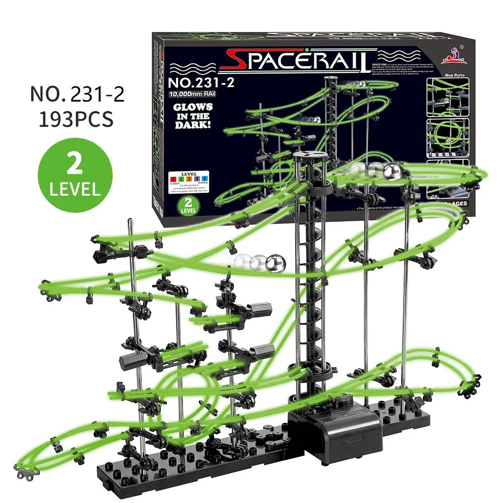 Haifeng Spacerail Marble Run Lumineux Édition Limitée Collection Labyrinthe De Course by Mon Labubu