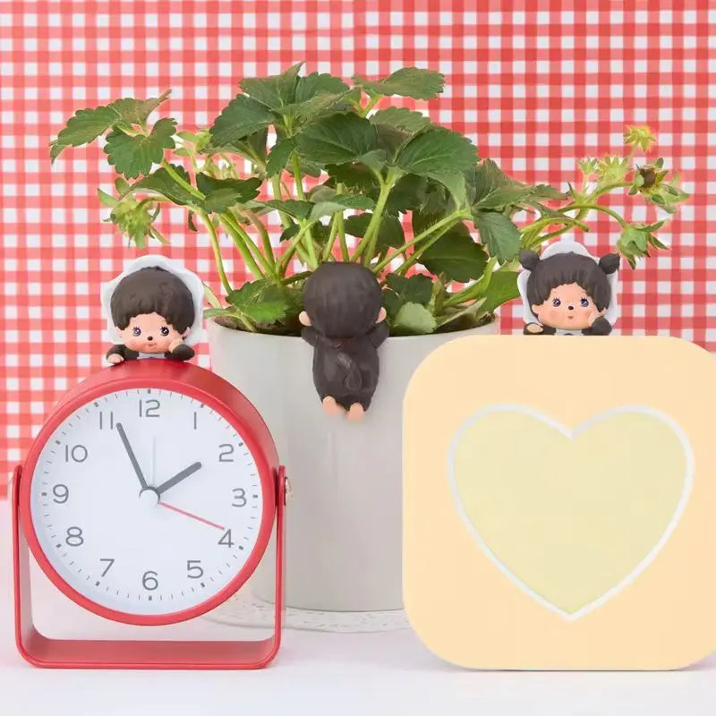 Sonny Angel et Monchhichi Figurine Hippers Kawaii À Ventouse Édition Limitée Collection by Mon Labubu