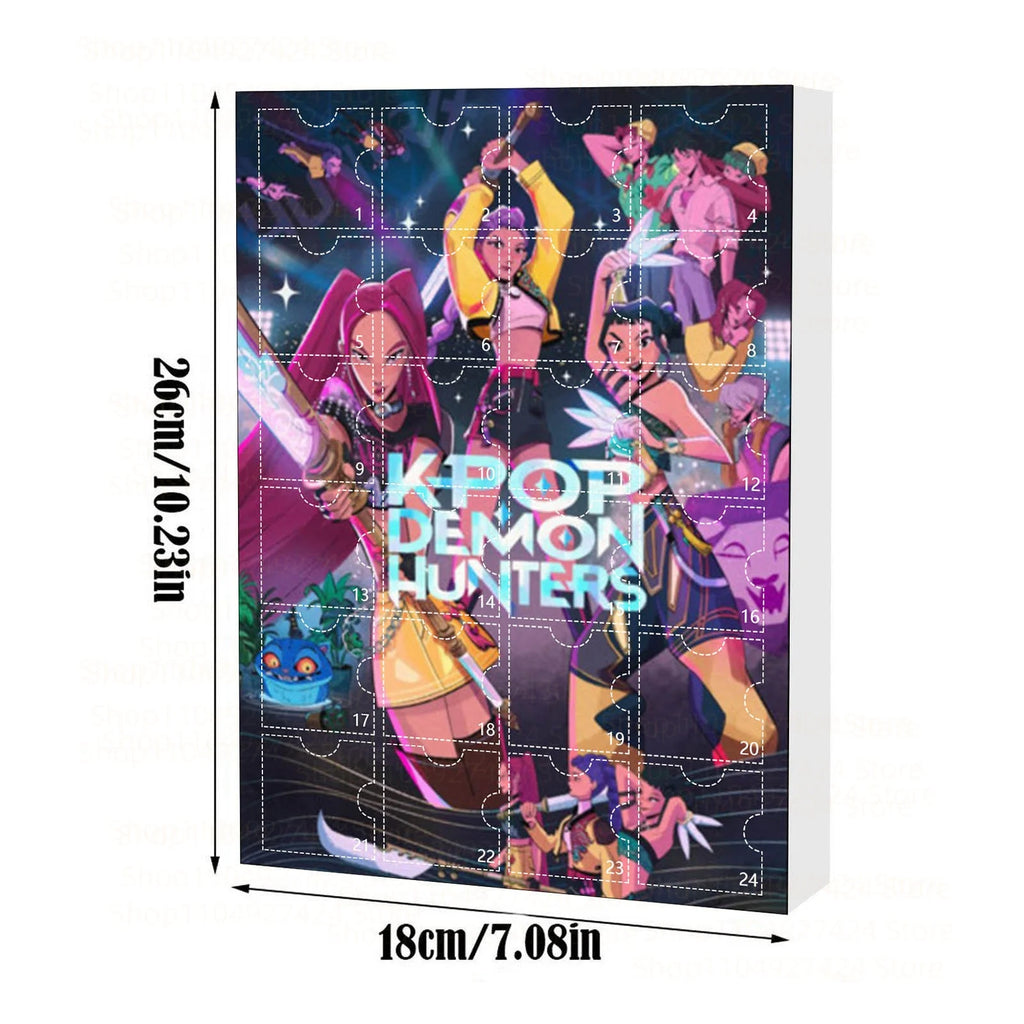 Demon Hunters Calendrier de l'Avent Acrylique Limitée by Mon Labubu