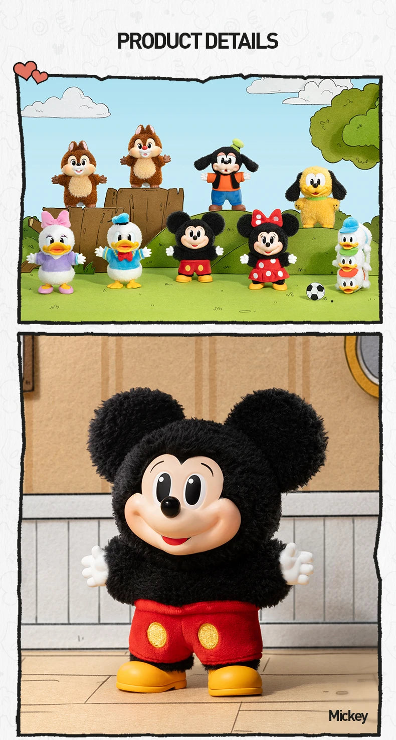 Pop Mart Disney Mickey Family Figurine Blind Box Kawaii Collection Édition Limiteé by Mon Labubu