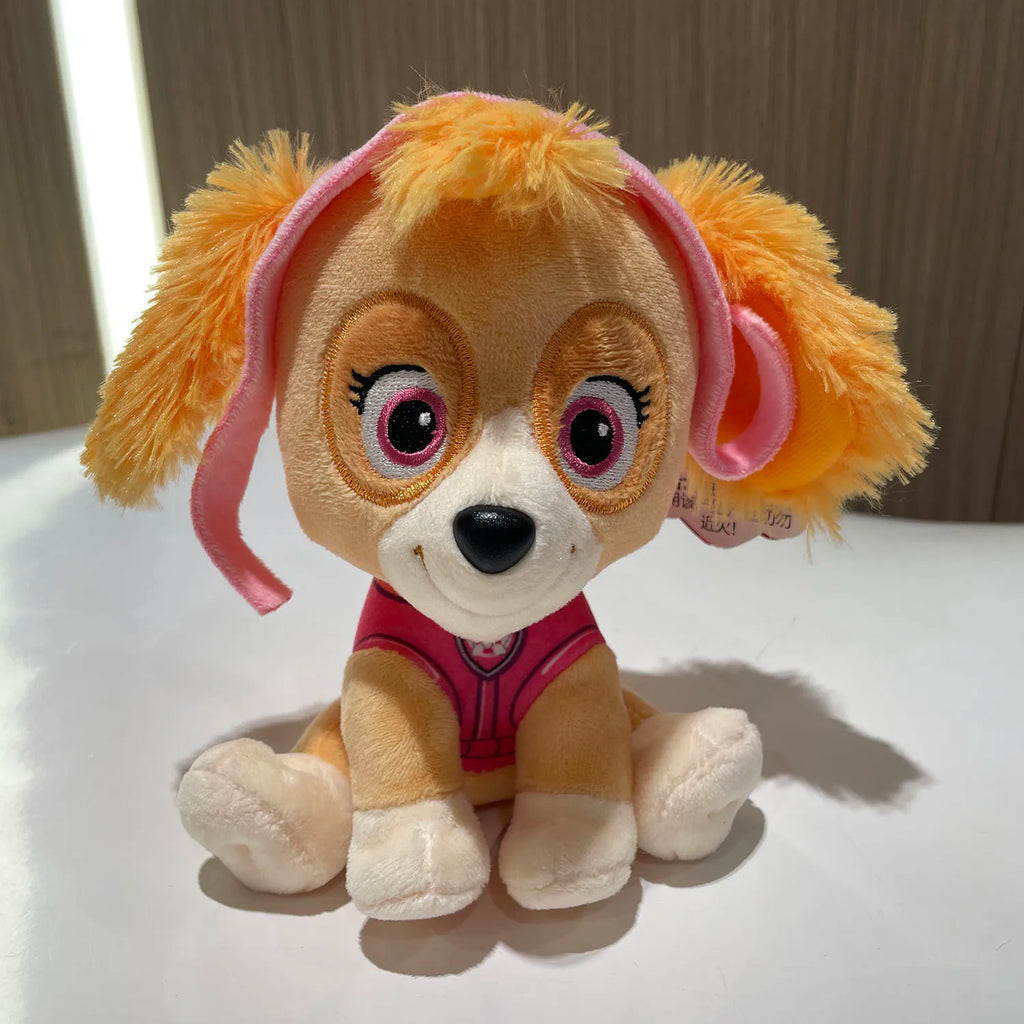 Original PAW Patrol Holiday Style Skye Chase Everest in scarf and hat. Officially licensed plush toy for ages 1 and up. 6 inches (15.2 cm).