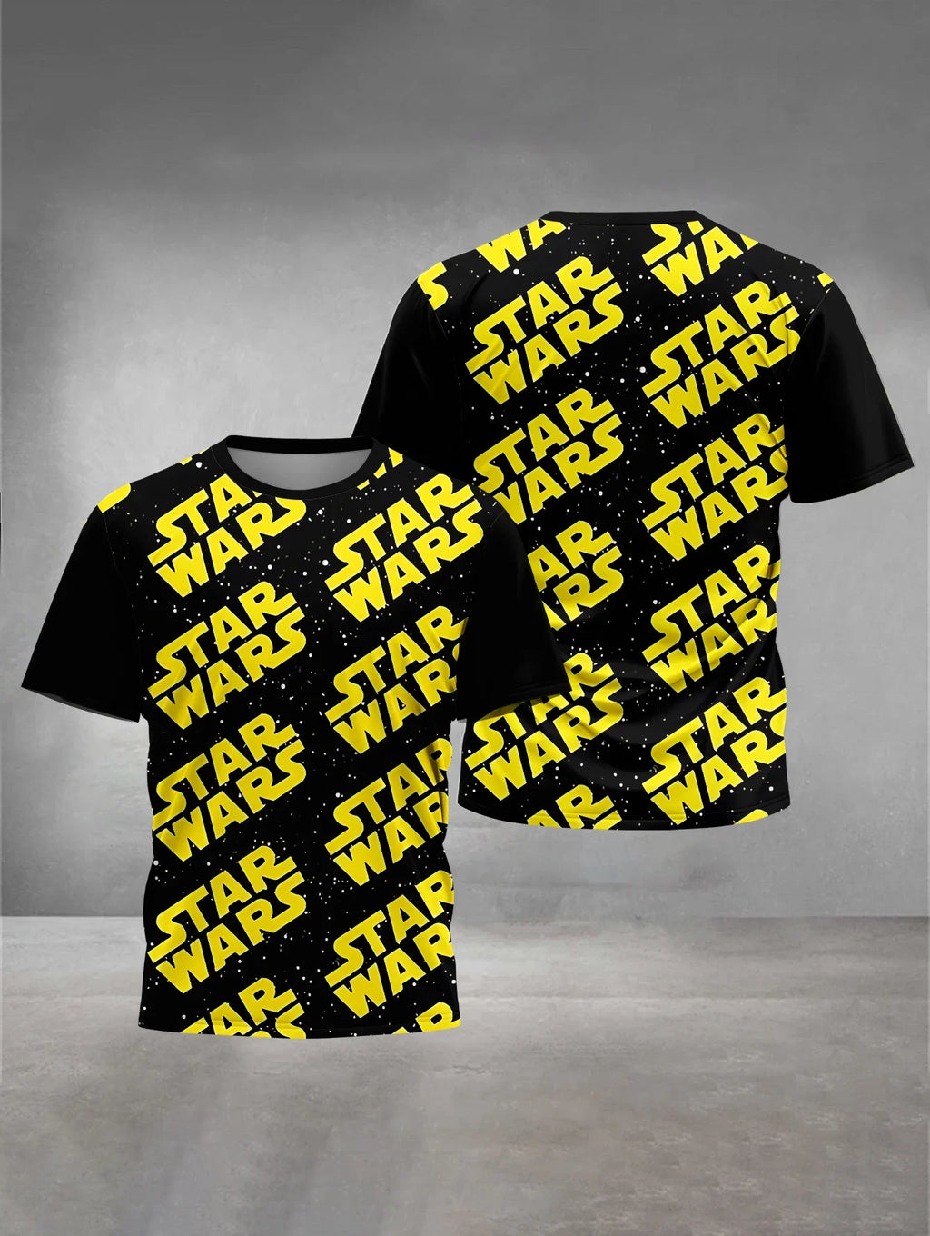 3D printed outerwear for babies aged 5 to 14, featuring Mandalorian World Wars designs, children's T-shirts for boys and girls