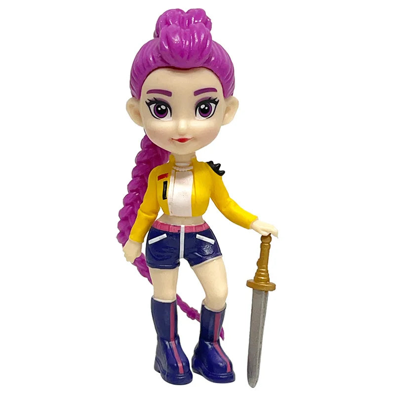 Kpop – figurines de chasseurs de démons en Pvc, Collection de statues, modèle Rumi Mira Zoey, boîte aveugle, jouets pour garçons et filles, cadeau de noël et d'anniversaire, nouveau