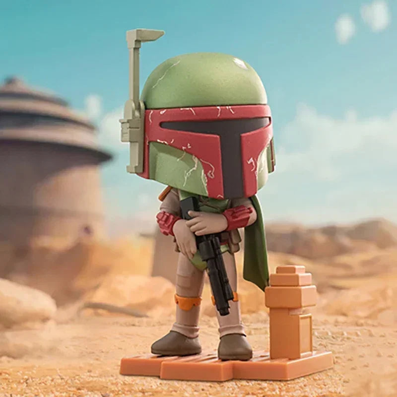 POP MART Star Wars série boîte aveugle devinez sac boîte mystère jouets poupée mignon Anime Figure ornements cadeau