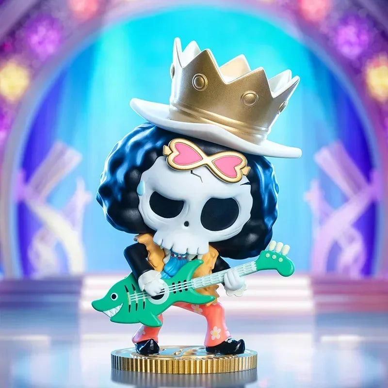 POP MART THE MONSTERS X une pièce série boîte aveugle jouets Kawaii Anime figurine Surprise boîte mystère poupées filles cadeau