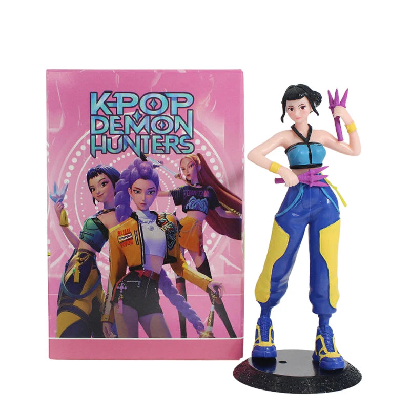 Huntrix Figurines Chasseurs De Démons Kpop Derpys Tiger Rumi Brainrot Ornement