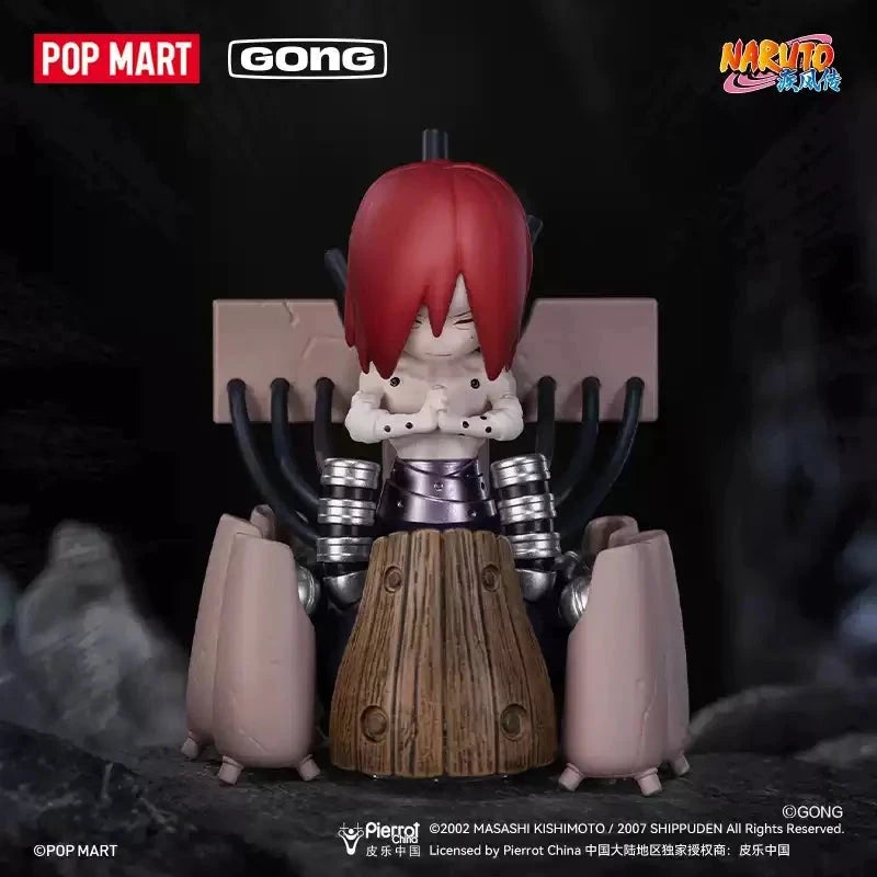 Pop Mart PVC-Figur Naruto Shippuden Akatsuki Arc Blindbox