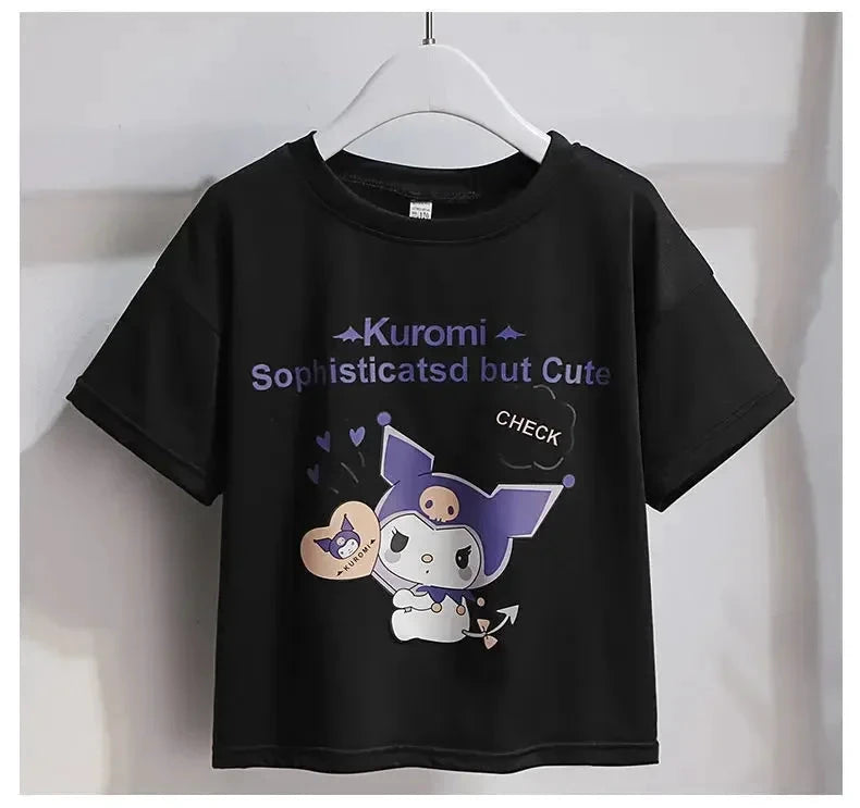 Kuromi – T-Shirt- und Rock-Set