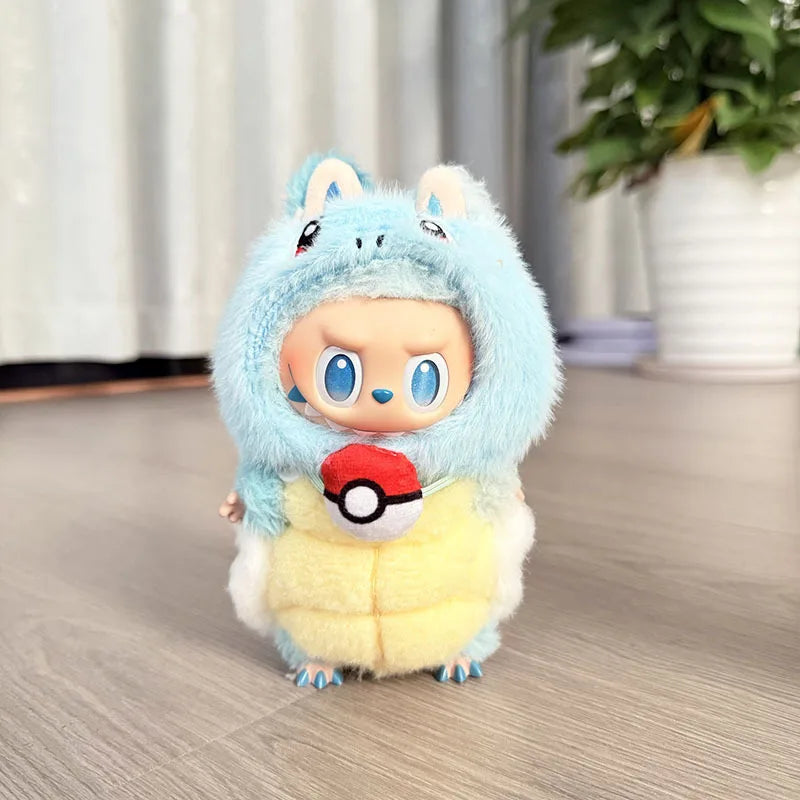 Labubu Ensemble Costume Quatre Styles Pikachu Échelle 1 sur 12