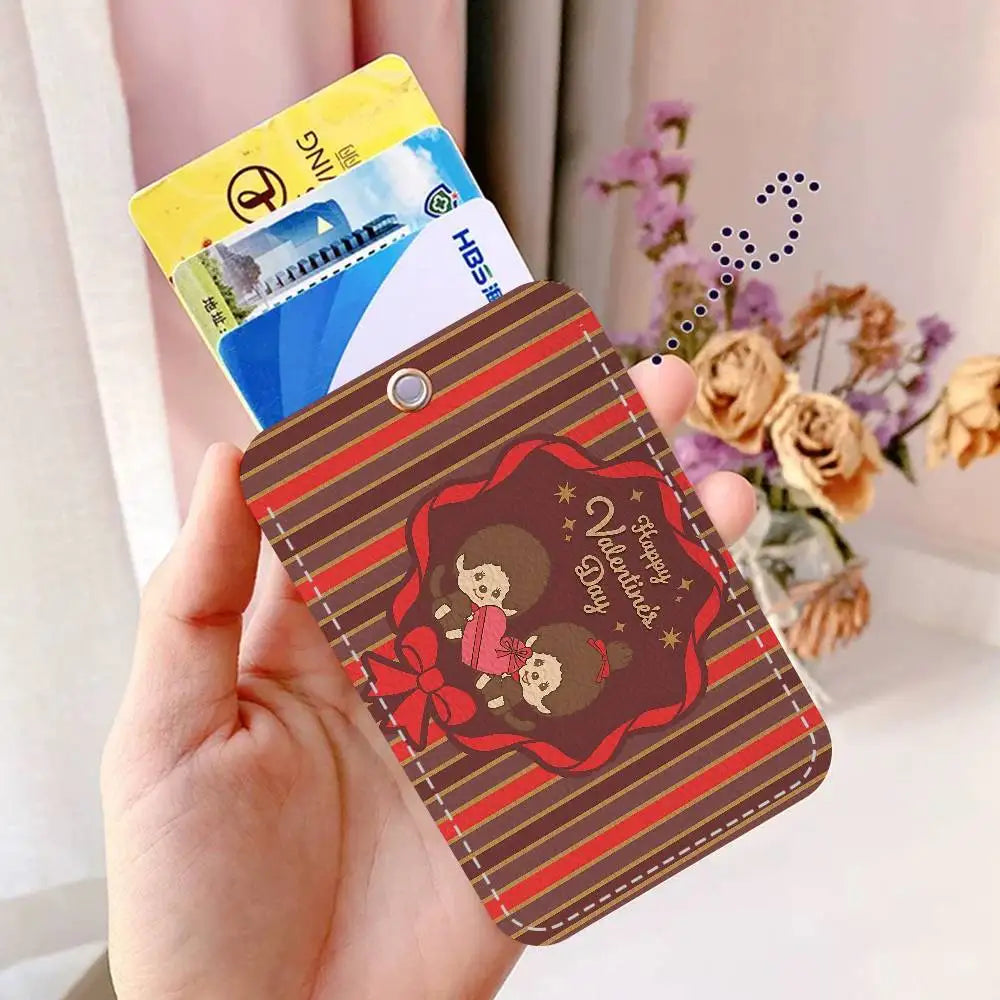 Monchhichi Porte-cartes avec Porte-clés