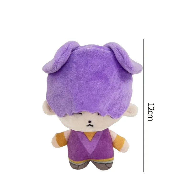 K-pop Demon Hunters Plush Keychain Doll Zoey Rumi Saja Boys K-pop Girl Group Keychain Students Backpack Hanging Pendant Fans Gift