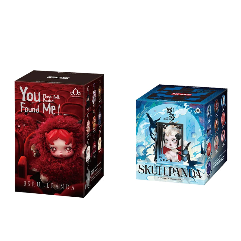 Pop Mart Coffret Double Skullpanda You Found Me Et Mirage Blind Box Duo Exclusif Edition Limitée by POP MART INTERNATIONAL GROUP LIMITED