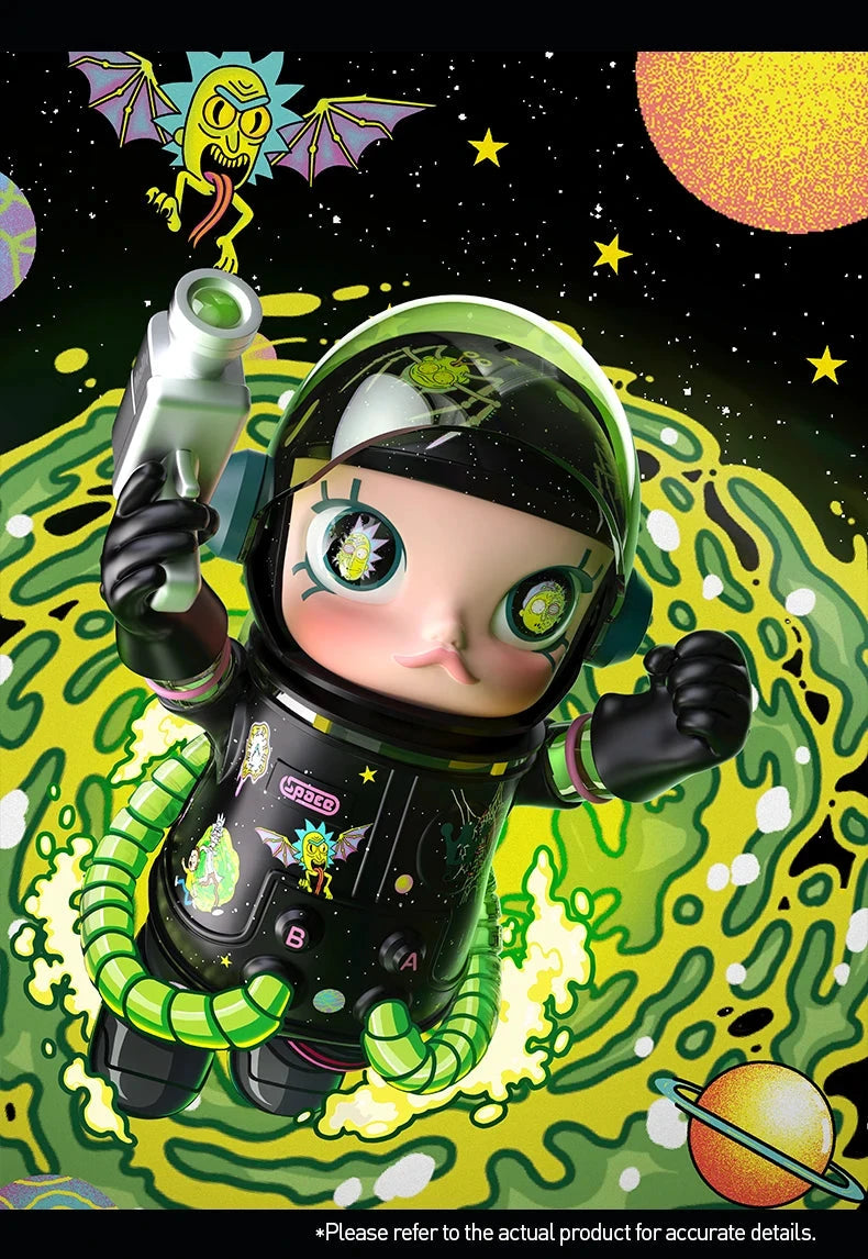 POP MART MEGA SPACE MOLLY 400% Rick and Morty – Figurine PVC