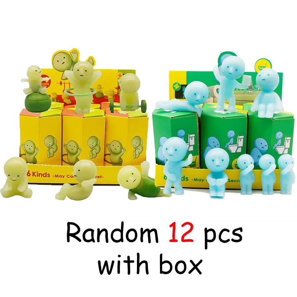 Smiski Figurine De Collection Lumineuse Blind Box Edition Limitee Pour Fans De Figurines Japonaises by Mon Labubu