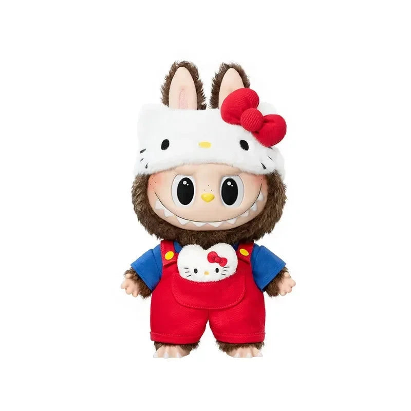 POP MART - Labubu Hello Kitty – Peluche Vinyle 38 cm