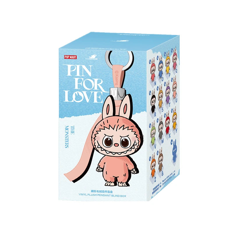 POPMART The Monsters Pin for Love – Figurines Mystère de Collection