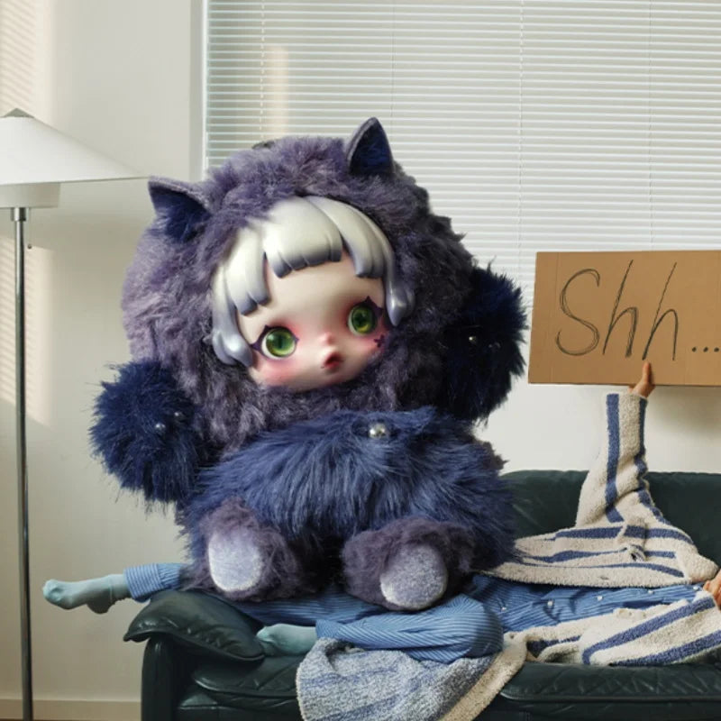 POPMART SKULLPANDA YOU FOUND ME série boîte aveugle devinez sac décoration de bureau modèle mignon cadeau fille sac aveugle jouets Figure d'anime