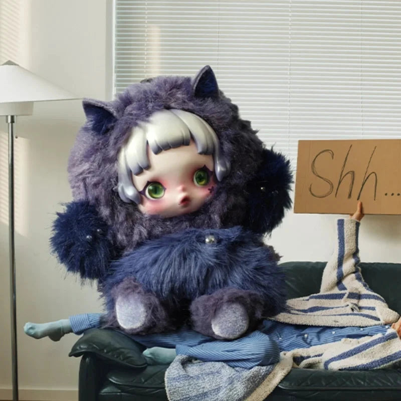 Pop Mart SkullPanda PVC-Figur Überraschungsbox Kawaii