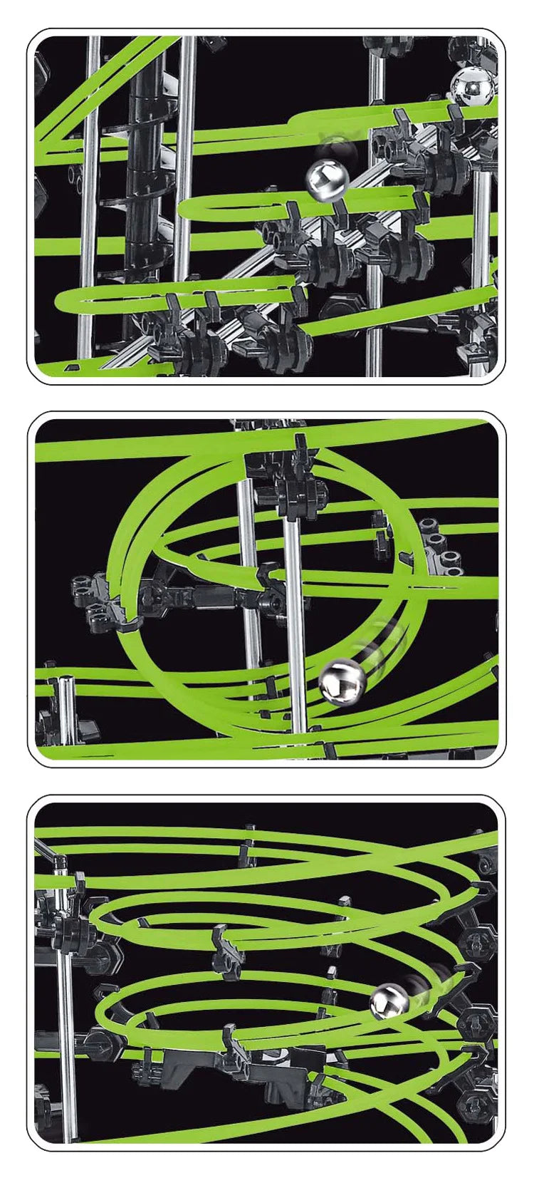 Haifeng Spacerail Marble Run Lumineux Édition Limitée Collection Labyrinthe De Course by Mon Labubu