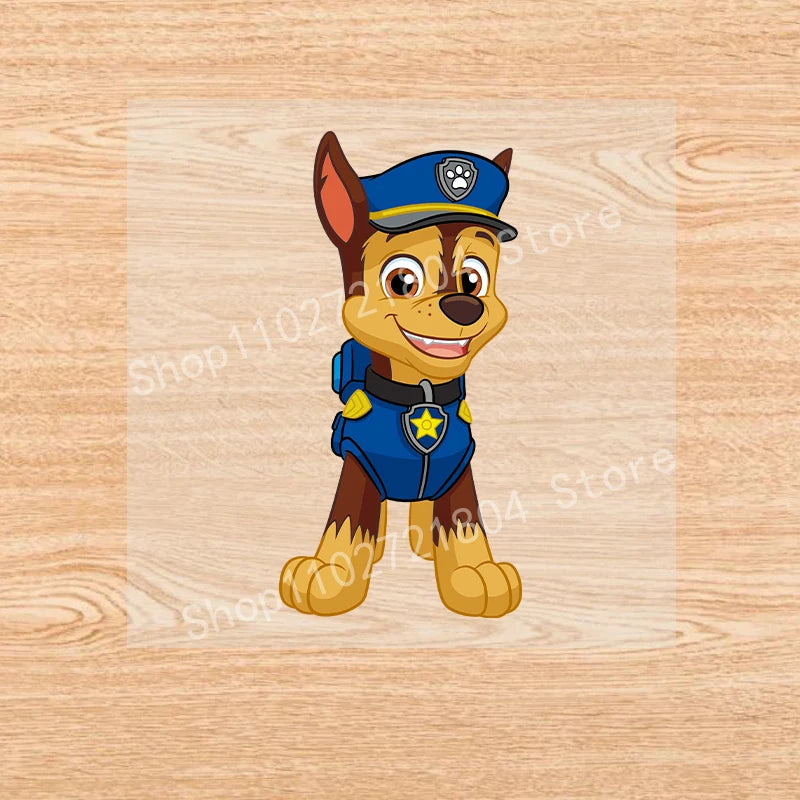PAW Patrol Patchs Thermocollants Kawaii Transferts Chauds