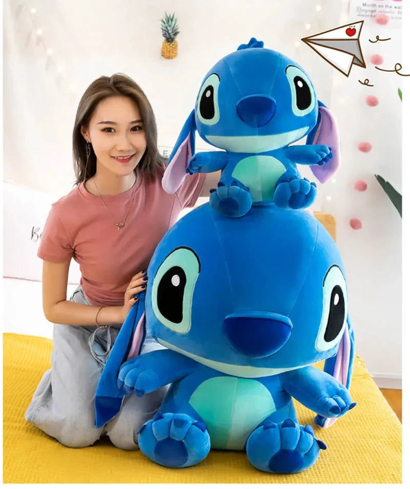 MINISO Peluche Géante Lilo et Stitch Couple 60 Cm Collection Ultra Douce Édition Limitée by Mon Labubu