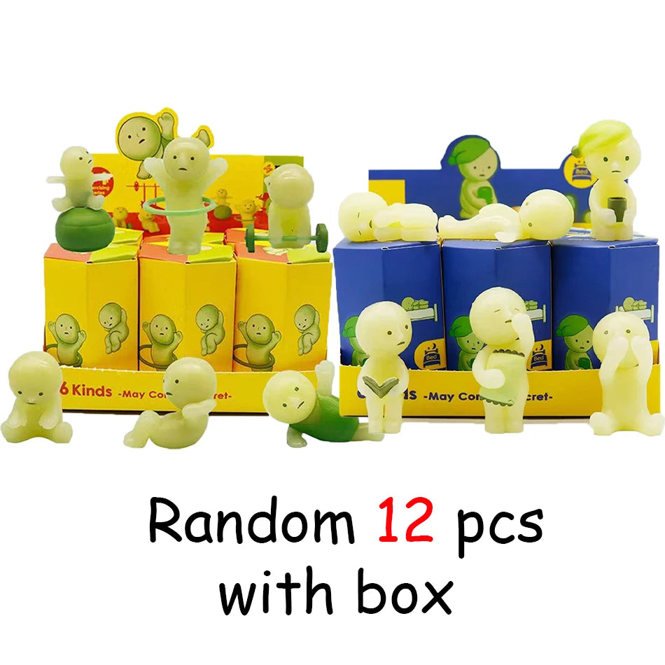 Smiski Figurine De Collection Lumineuse Blind Box Edition Limitee Pour Fans De Figurines Japonaises by Mon Labubu