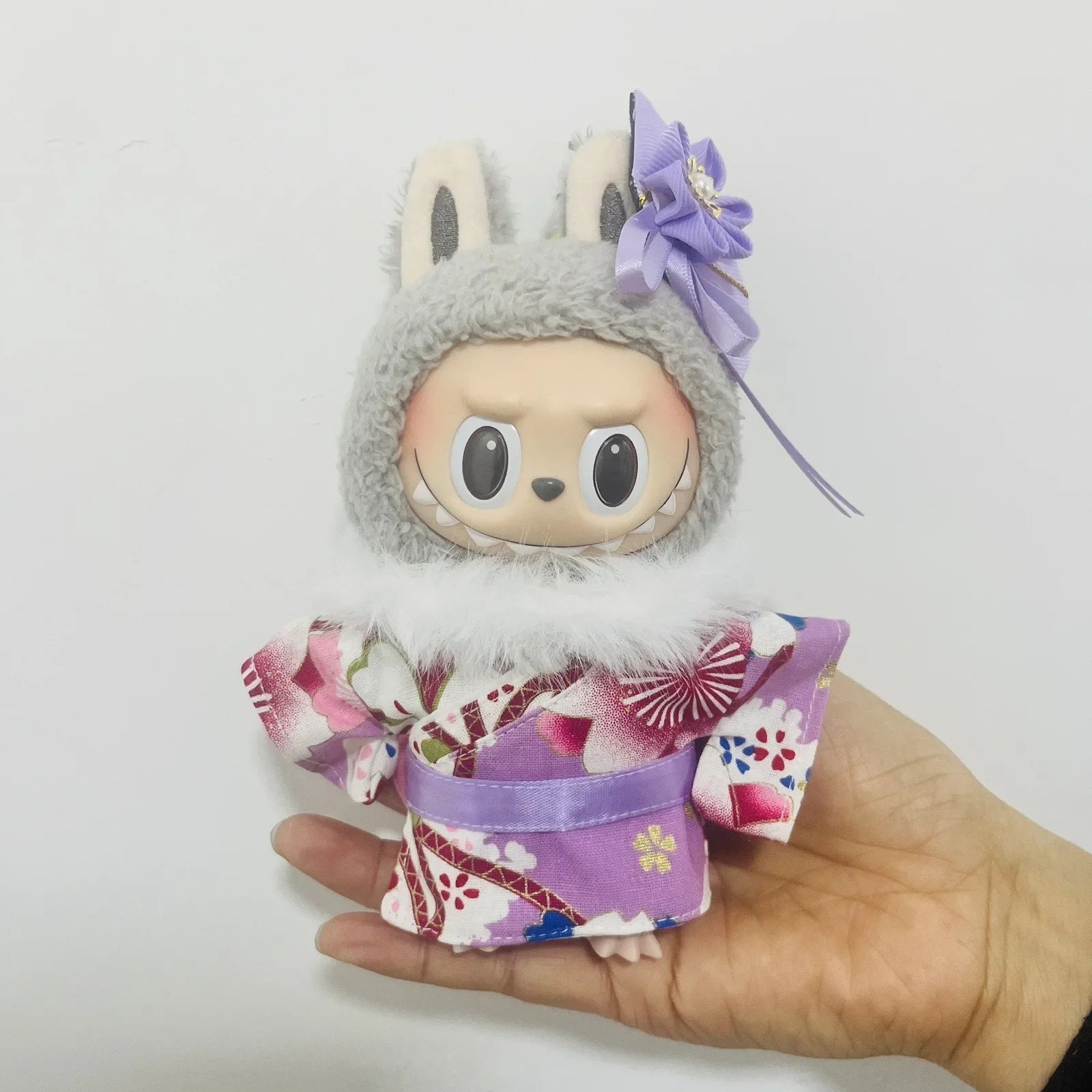 Costume Kimono Japonais pour Labubu  15-17 cm