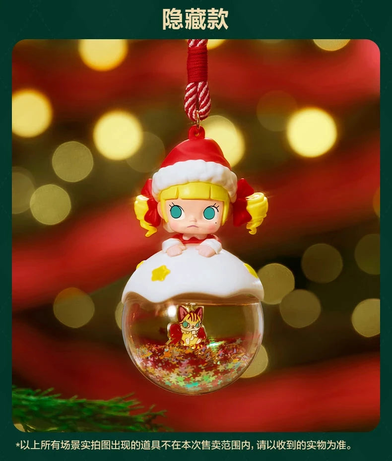 Pop Mart Apple Of My Eye Light-Up Christmas Decoration with Deep Red Ribbon